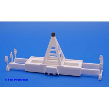 H0 Container-Spreader Greifer für Kran Ladegeschirr ein Seil - single Rope 1:87 HO