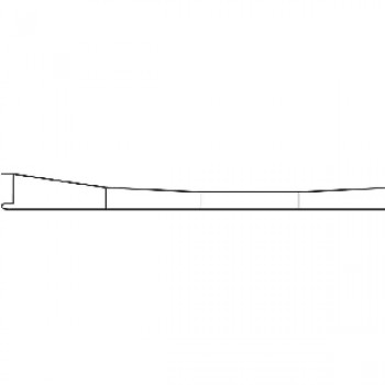 Sommerfeldt 149 H0m / H0 Fahrdraht 450 mm eine Seite offen 5 Stück