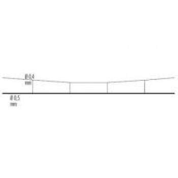 Sommerfeldt 177 Fahrdraht verkupfert 0,5 x 340 mm offen 5 Stück