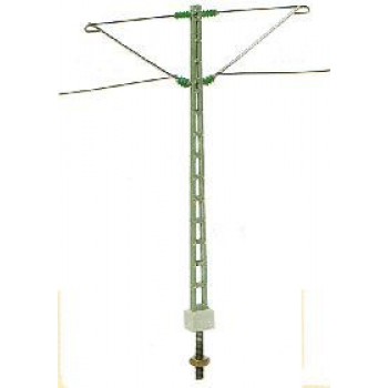 Sommerfeldt 186 Gitter-Mittelmast mit 2 Auslegern, lackiert