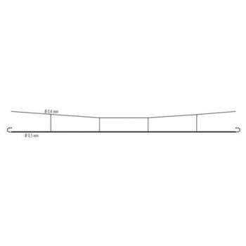 Sommerfeldt 470 Fahrdraht verkupfert 0,5 x 140 mm offen 5 Stück